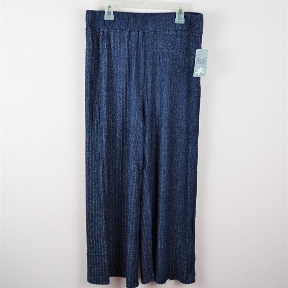 NWT Splendid Ribbed Cropped Athleisure Pants Small - Picture 2 of 10